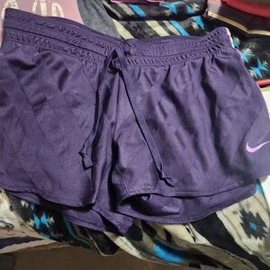 Nike Deep Purple Women's Athletic Shorts